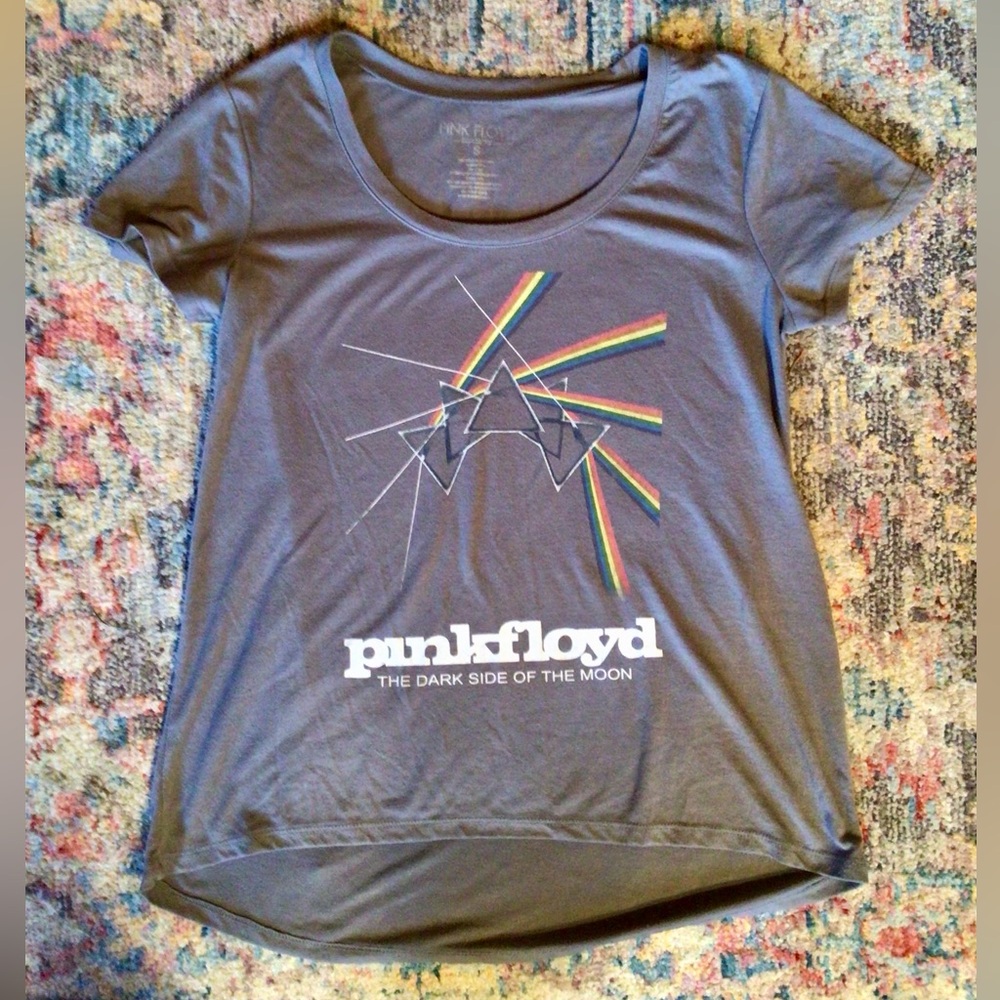 Pink Floyd Dark Side of the Moon Women’s Tee - Gray